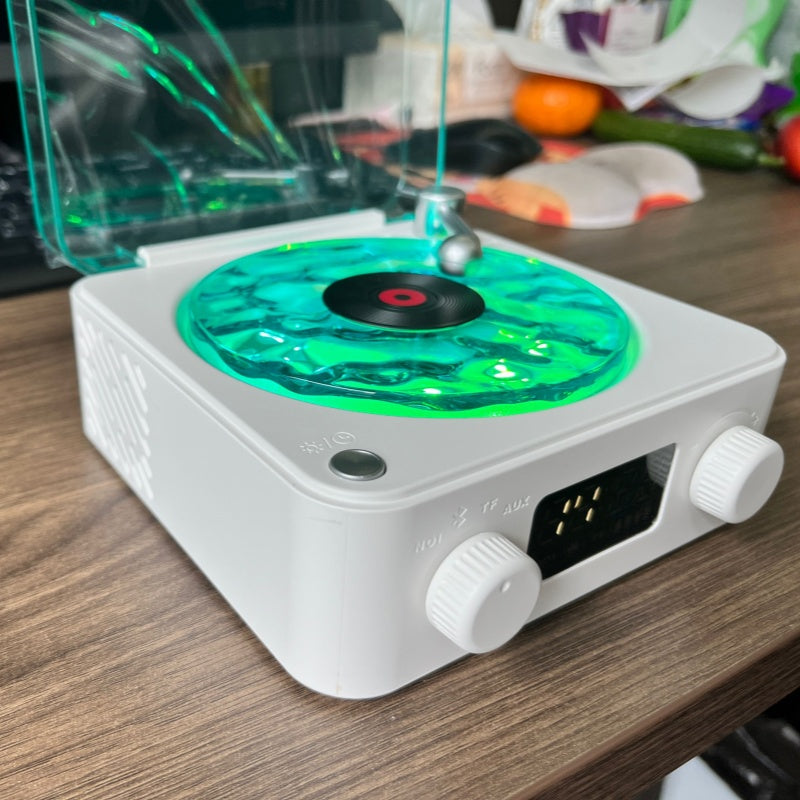 Lámpara retro de proyección de audio