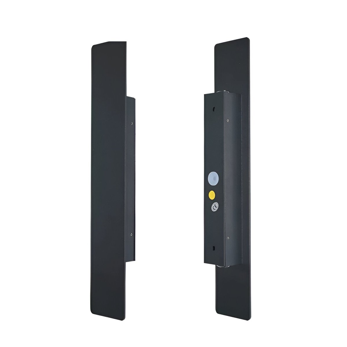 Rectangle WallLight - Aplique de pared rectangular de aluminio negro