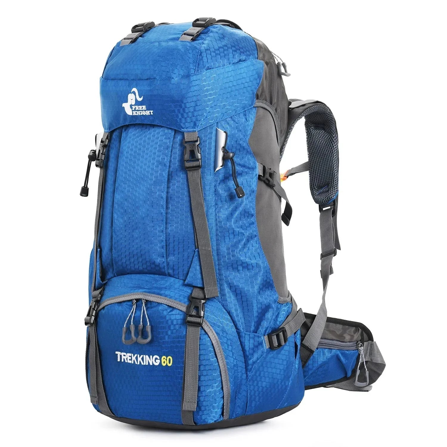 Mochila 60L - Ligera e Impermeable | Trekking, Senderismo y Montaña