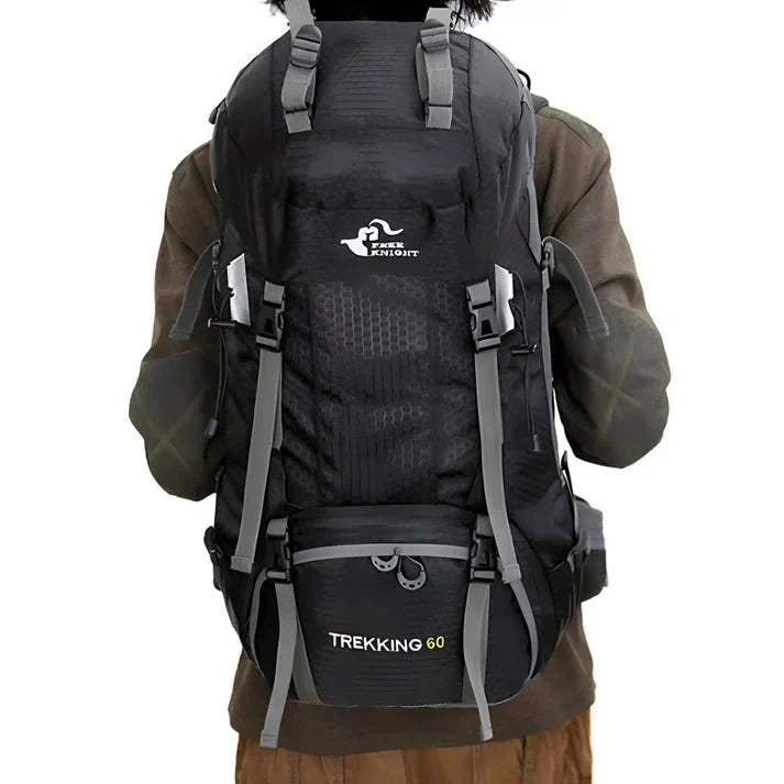 Mochila 60L - Ligera e Impermeable | Trekking, Senderismo y Montaña