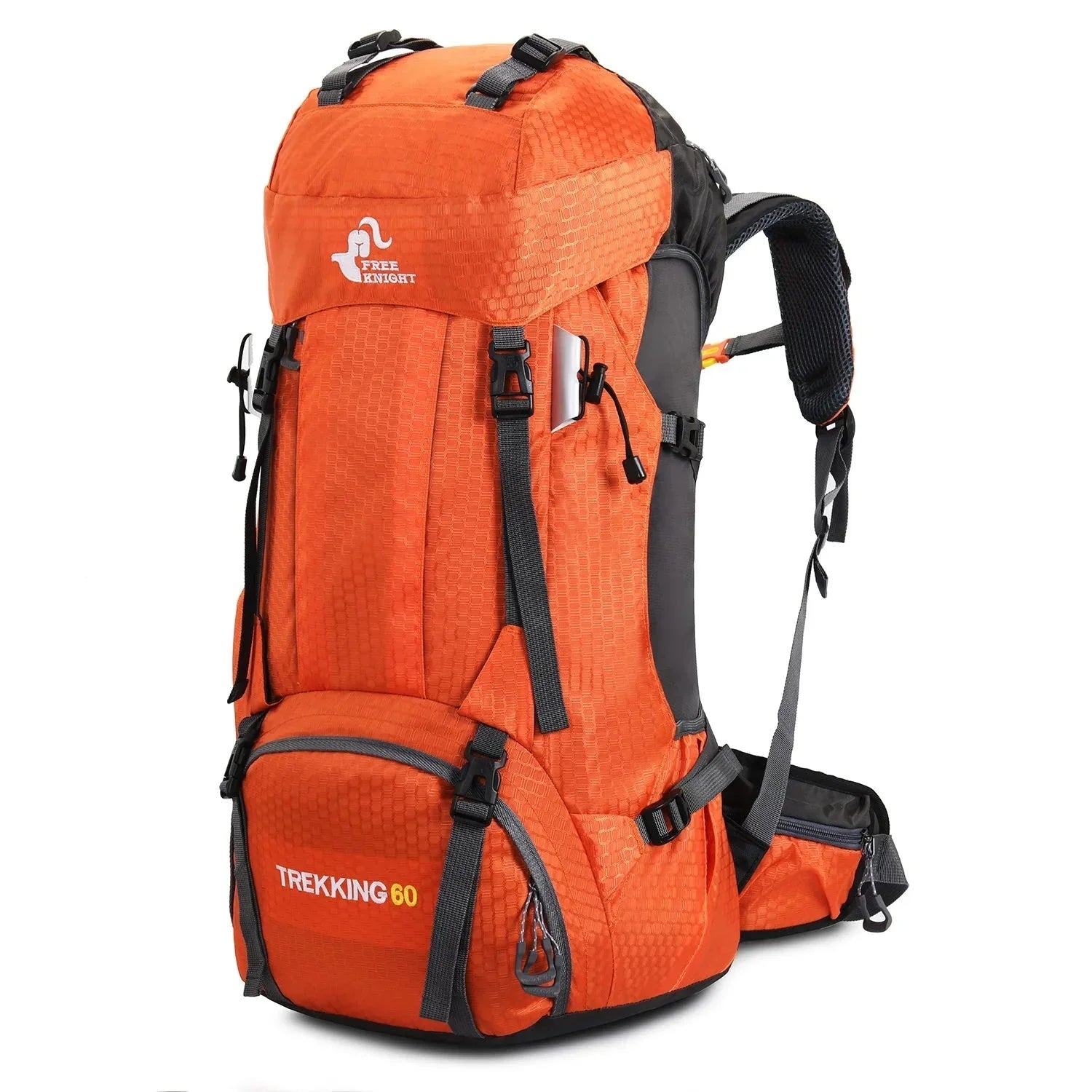 Mochila 60L - Ligera e Impermeable | Trekking, Senderismo y Montaña