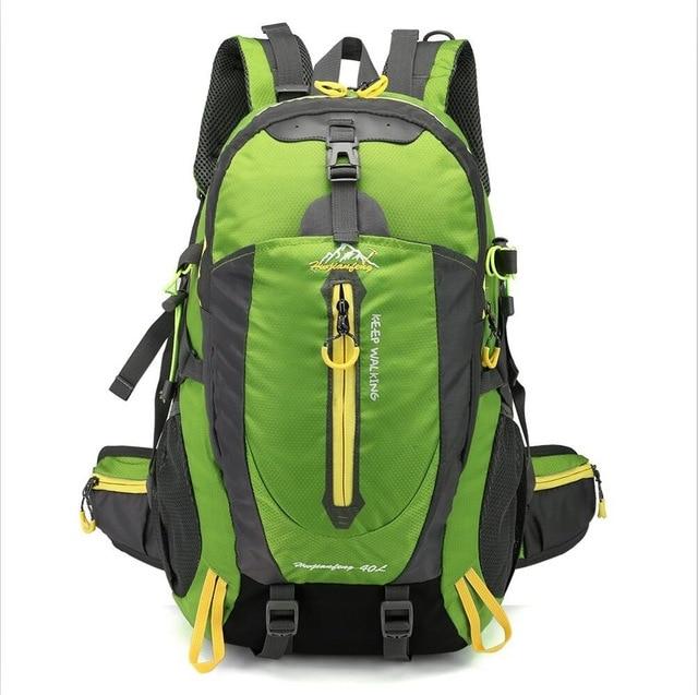 Mochila impermeable de 40L para mujer, hombre – Trekking, montaña y naturaleza
