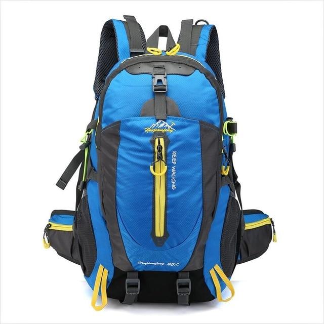 Mochila impermeable de 40L para mujer, hombre – Trekking, montaña y naturaleza