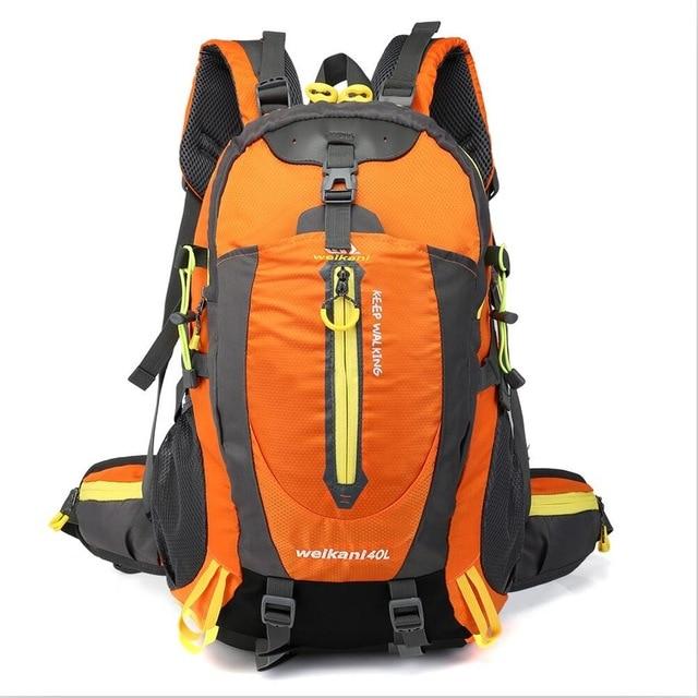 Mochila impermeable de 40L para mujer, hombre – Trekking, montaña y naturaleza