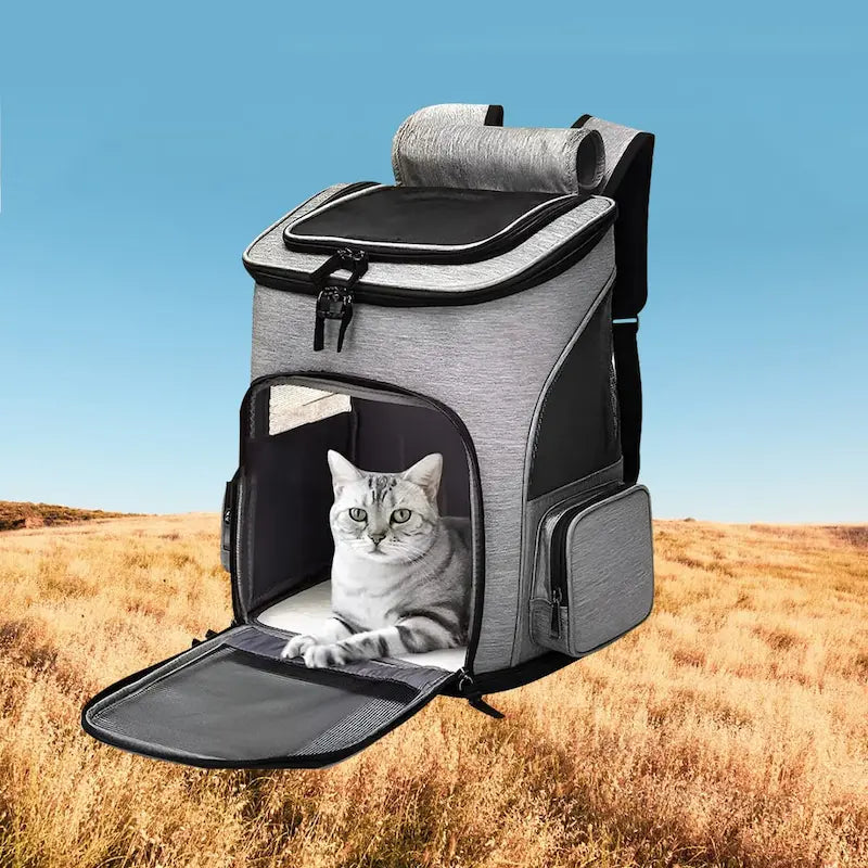 Mochila de senderismo para gatos – Ultra transpirable | TrekCat