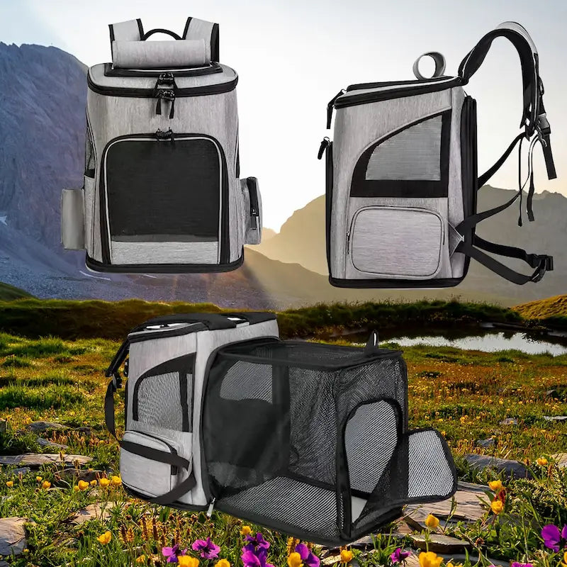 Mochila de senderismo para gatos – Ultra transpirable | TrekCat