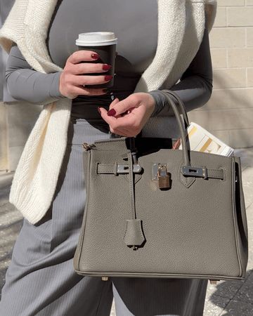 Bolso de lujo de cuero (7 colores disponibles)