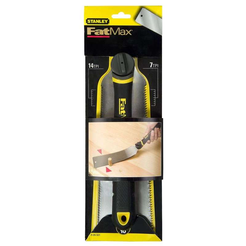 Sierra japonesa STANLEY 0-20-501 fina/gruesa FATMAX 600 mm DESCUENTOSMAX™