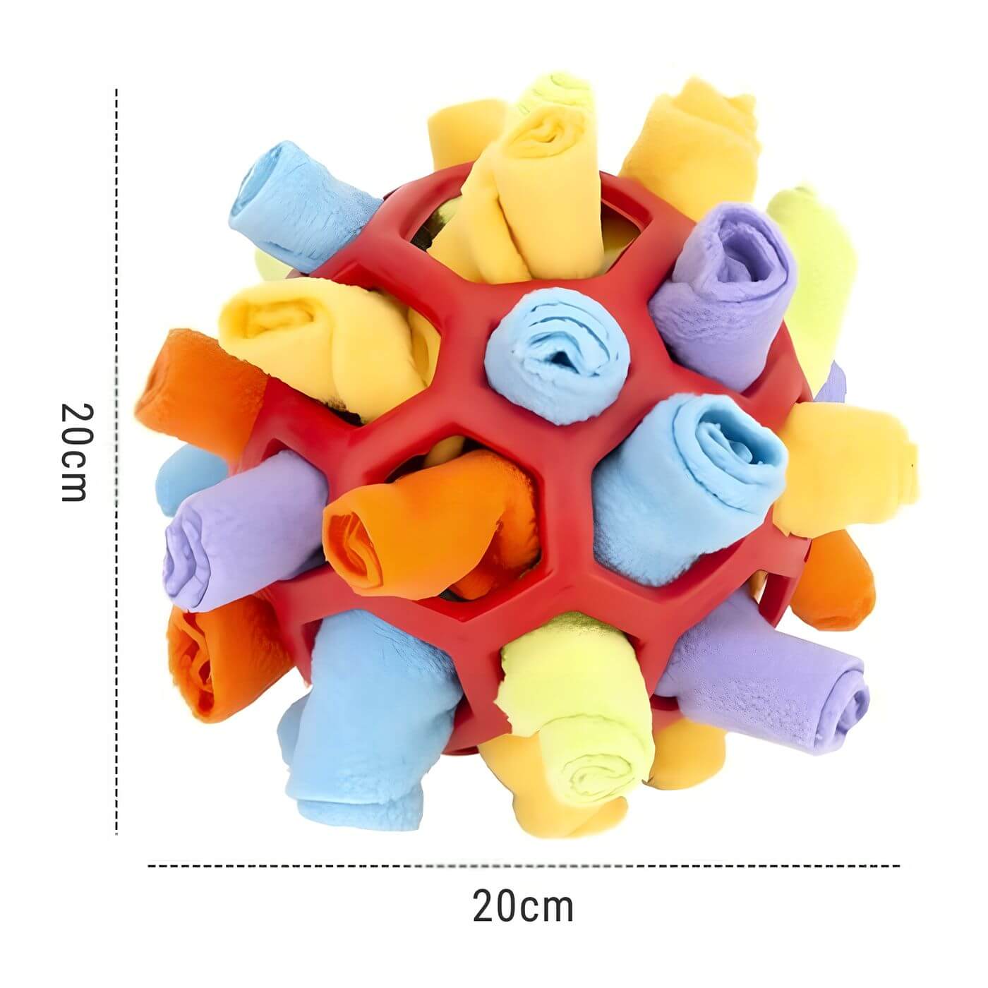SnuffleJoy DESCUENTOSMAX™ | Pelota olfativa interactiva y juguete dispensador de golosinas para perros