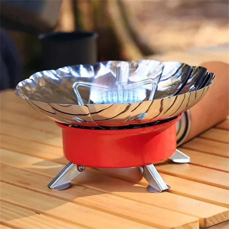 Estufa de gas portátil para camping | Cocina ligera para exterior