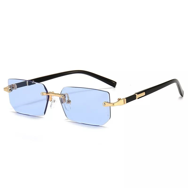BowLift | SUNEDGE – Gafas de sol rectaGafas de sol sin marco UV400 | Protección ligera para uso diariongulares sin marco con protección UV400