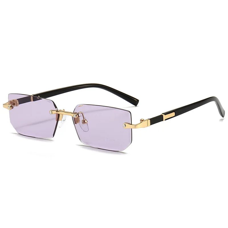 BowLift | SUNEDGE – Gafas de sol rectaGafas de sol sin marco UV400 | Protección ligera para uso diariongulares sin marco con protección UV400