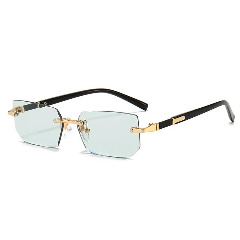 BowLift | SUNEDGE – Gafas de sol rectaGafas de sol sin marco UV400 | Protección ligera para uso diariongulares sin marco con protección UV400
