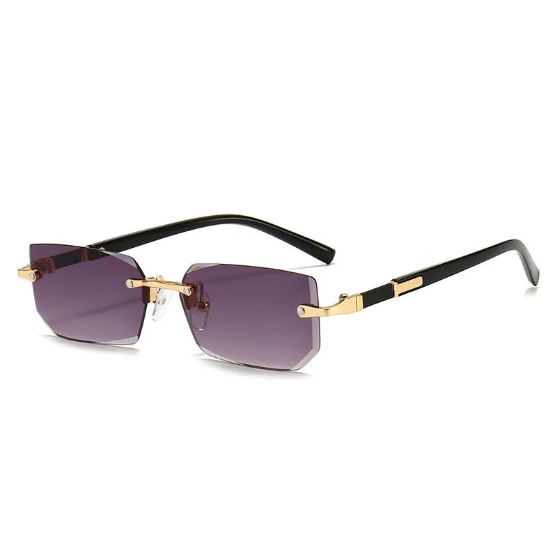 BowLift | SUNEDGE – Gafas de sol rectaGafas de sol sin marco UV400 | Protección ligera para uso diariongulares sin marco con protección UV400