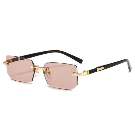 BowLift | SUNEDGE – Gafas de sol rectaGafas de sol sin marco UV400 | Protección ligera para uso diariongulares sin marco con protección UV400