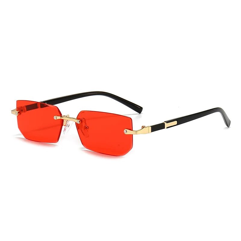 BowLift | SUNEDGE – Gafas de sol rectaGafas de sol sin marco UV400 | Protección ligera para uso diariongulares sin marco con protección UV400