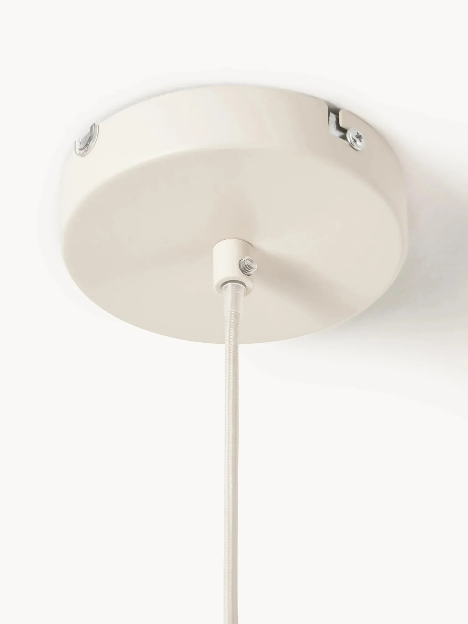 Lámpara colgante de diseño en lino Kenzie DescuentosMax™