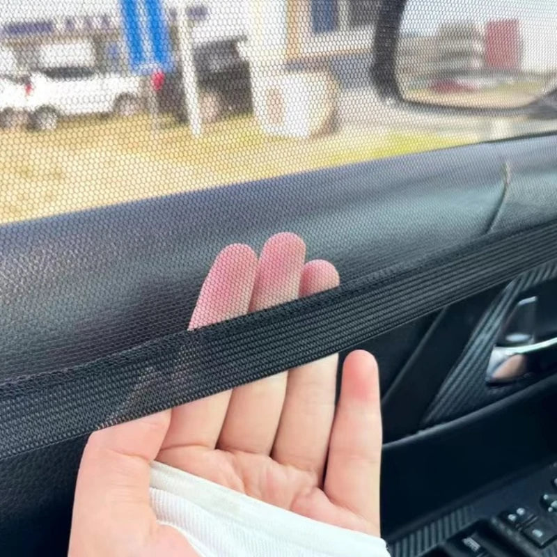 Red de protección para coche | Parasol y aislamiento térmico
