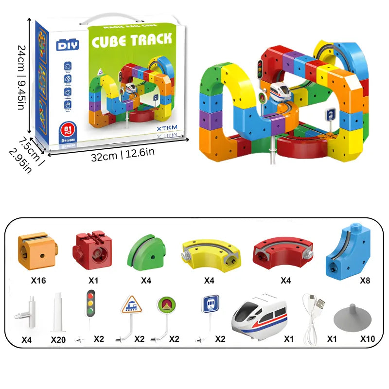 Circuito de Tren 3D Educativo