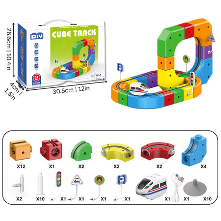 Circuito de Tren 3D Educativo