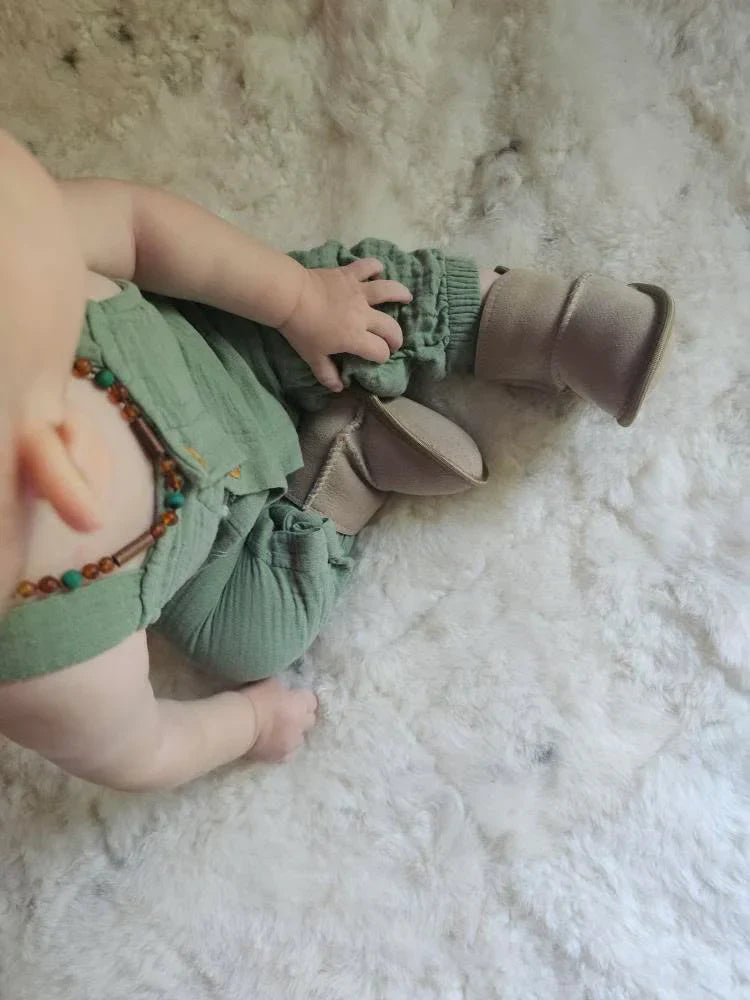 Zapatitos para Bebé de Piel de Oveja Natural