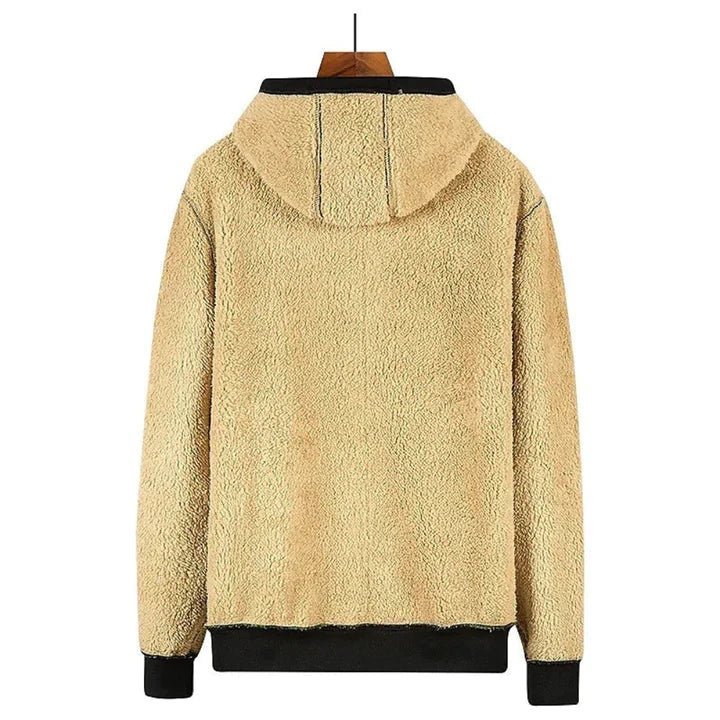 TOMMY - Sudadera con Capucha con Cremallera de Felpa