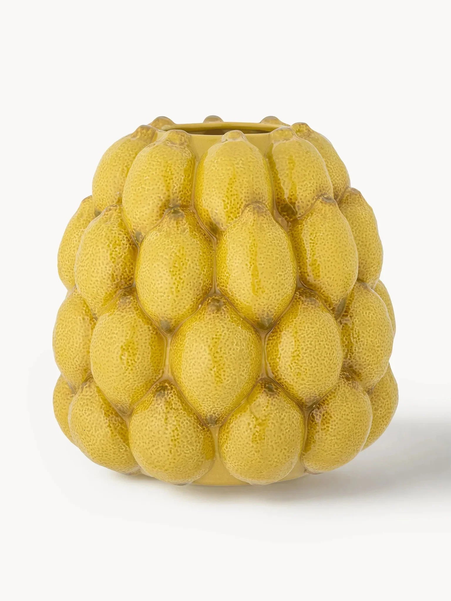 >Jarrón artesanal Limone, alto. 22 cm DescuentosMax™