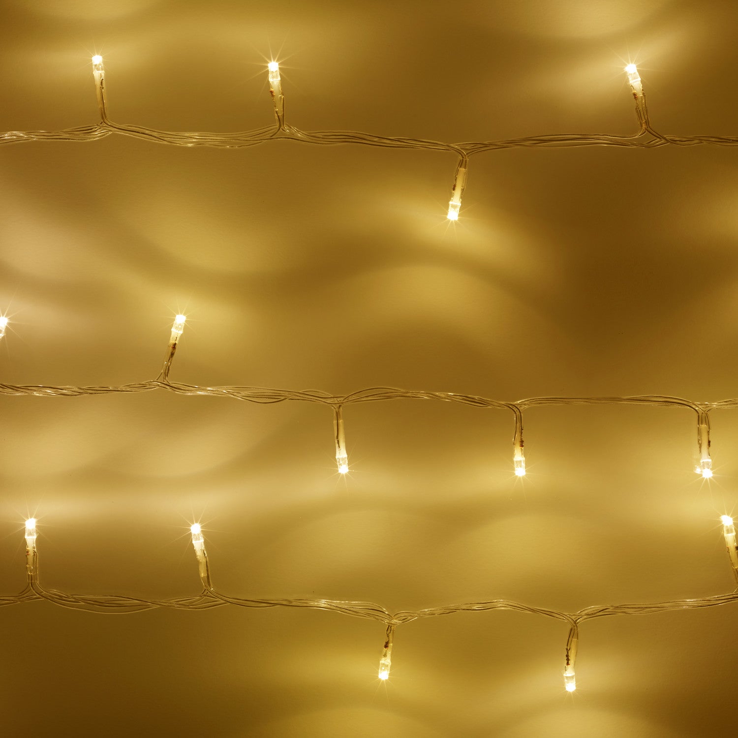 Luces de Hadas Blancas Cálidas para Decoración Navideña – 200 LED con Temporizador