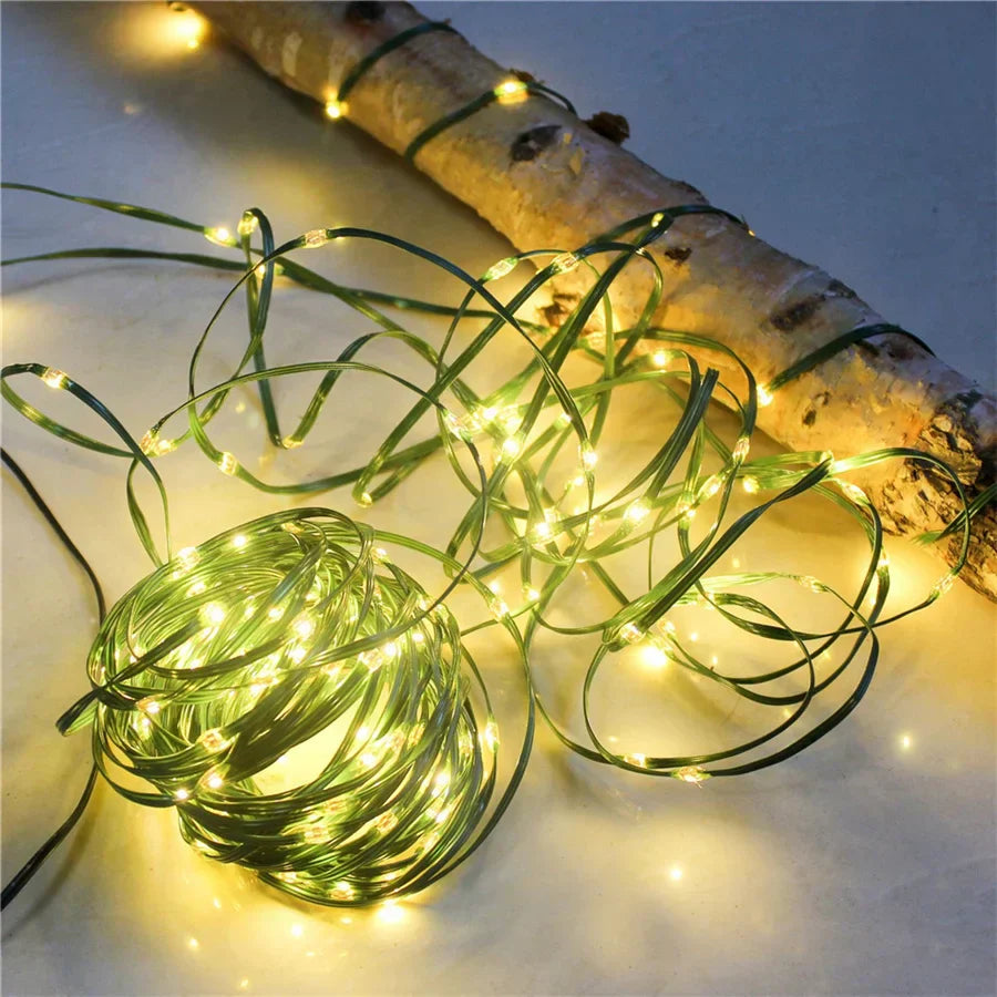 Luces LED de Navidad Multicolor para Exteriores – Cuerda Impermeable IP65