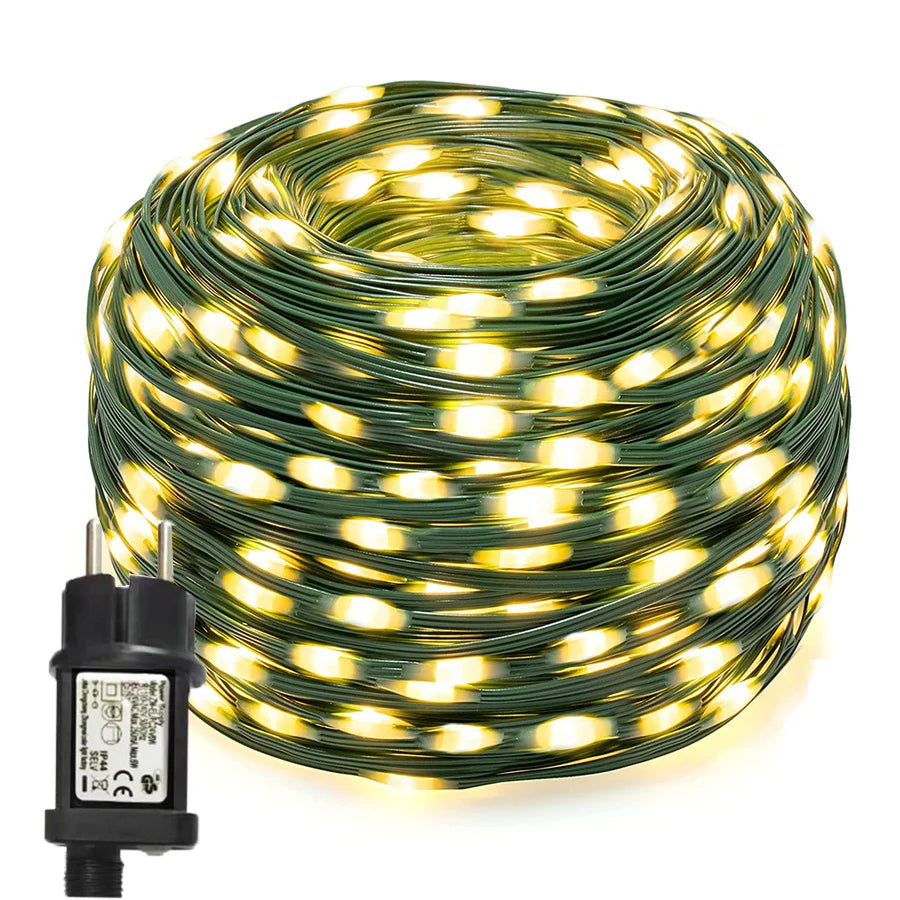 Luces LED de Navidad Multicolor para Exteriores – Cuerda Impermeable IP65