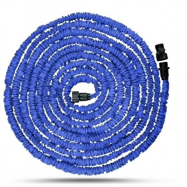 Manguera de jardín extensible | Flexible y plegable para riego