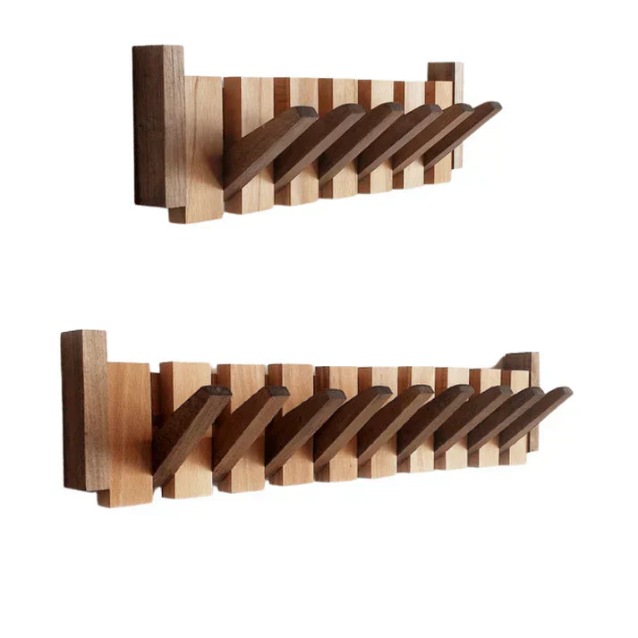 Perchero de Madera en Forma de Piano - HarmonyCoat